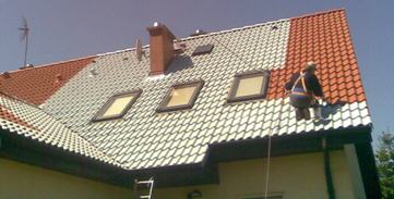 malowanie dachówki