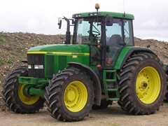 Emalia do maszyn budowlanych, koparek John Deere zielony