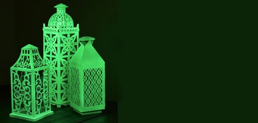 Farba luminescencyjna, świecąca w nocy