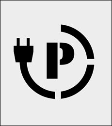 Miejsce pobierania energii szablon do malowania