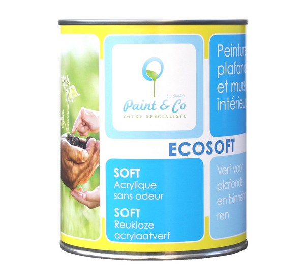 Farba ekologiczna do wnętrz soft Ecosoft