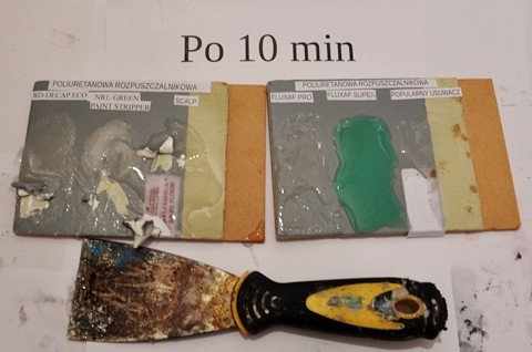 Środek do usuwania farby poliuretanowej