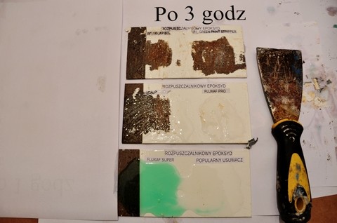 Środki do usuwania farby epoksydowej rozpuszczalnikowej