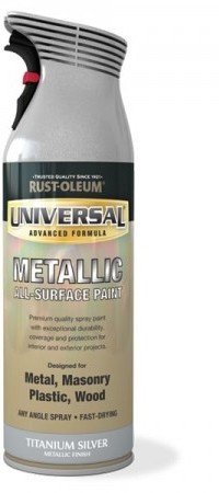 Spray nawierzchniowy metaliczny Universal spray paint metallic
