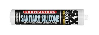 Silikon sanitarny SX odporny na grzyby i pleśń