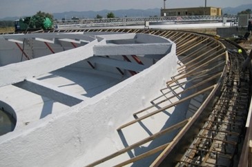Uszczelnienie zbiorników wodnych, betonowych
