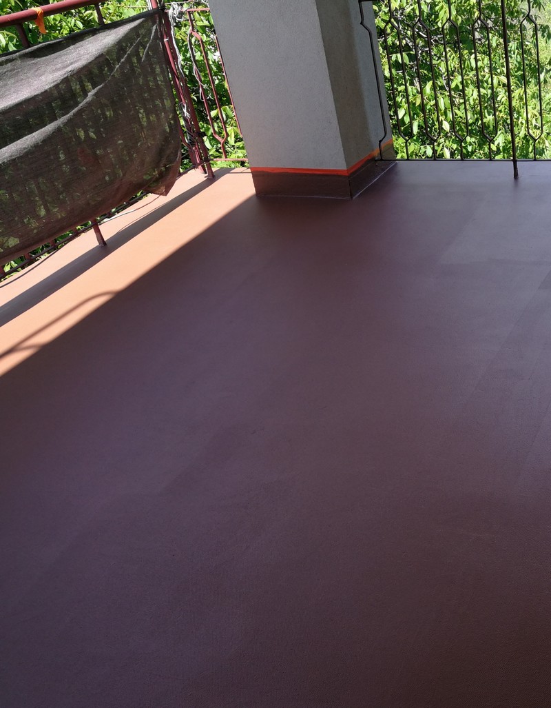 Uszczelnianie tarasu Elastodeck RAL 8024