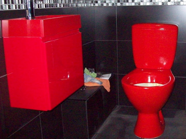 Nawierzchnia poliuretanowa P101 RAL 3000 w łazience