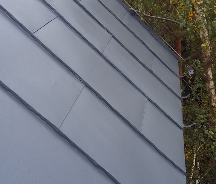 Zabezpieczanie antykorozyjne dachu, kolor RAL 7024