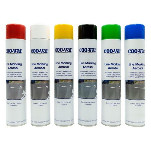 Farby drogowe w sprayu Coo-Var Q108