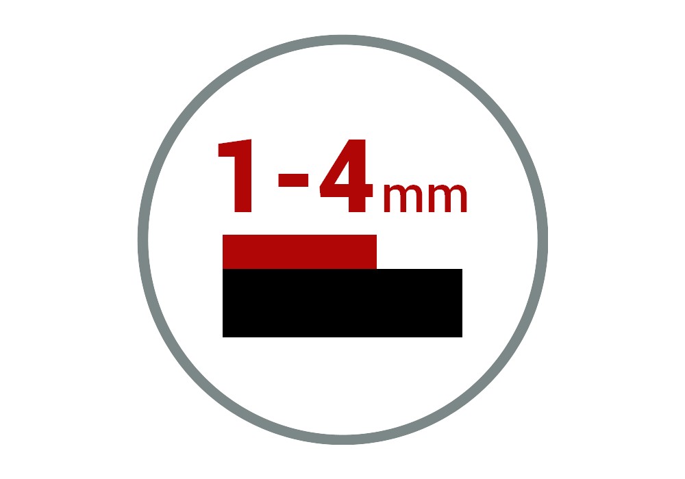 Gruba powłoka 1-4 mm