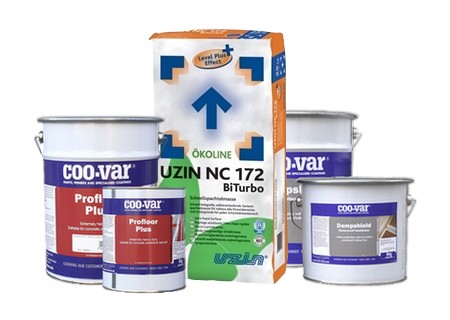 System do naprawy posadzek Uzin 172 + Dampshield + ProFloor Plus