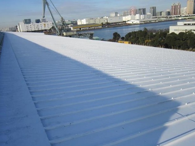 Projekt metalowe dachy w Japonii