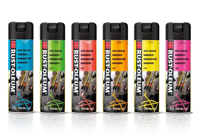 Farba geodezyjna spray Rust-Oleum 2800