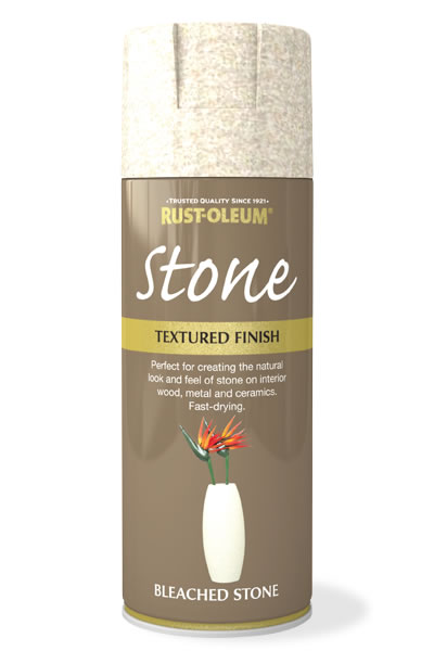 Spray imitujący kamień Rust-Oleum Stone - bielony kamień