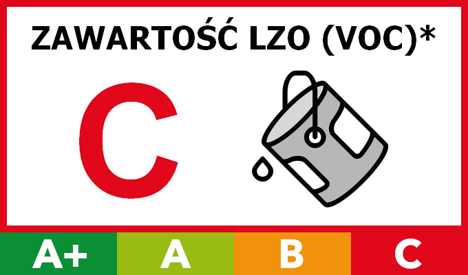 Znak Eco C - LZO powyżej 250 g/l