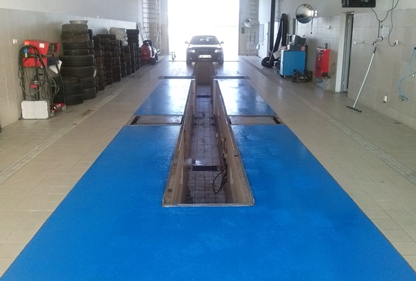 Powierzchnia antypoślizgowa Hydropox