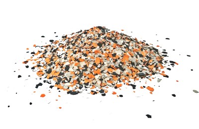 Płatki dekoracyjne do posadzki.