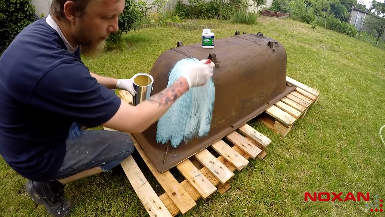 Aplikacja Rust Converter Q607 przy użyciu pędzla