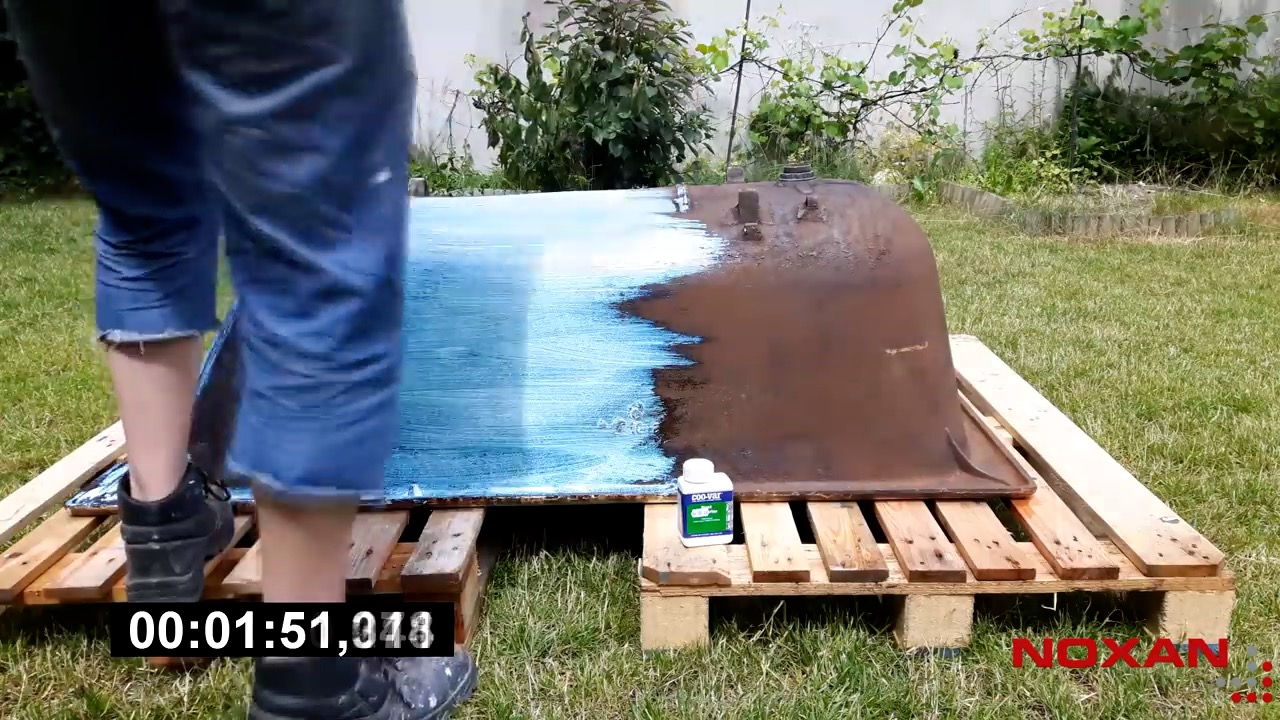 Początek aplikacji Rust Oleum Q607