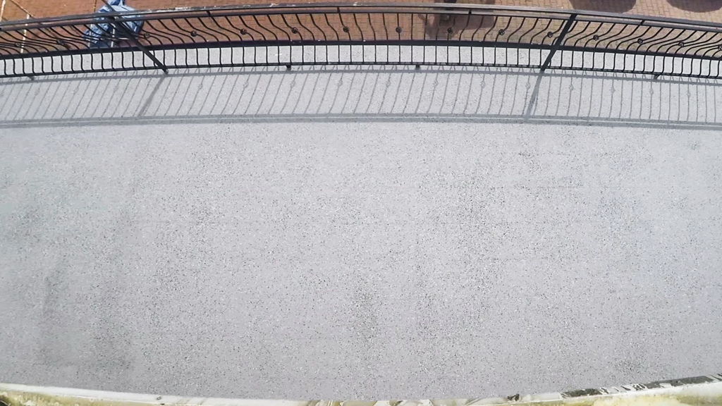 Gotowy, uszczelniony taras