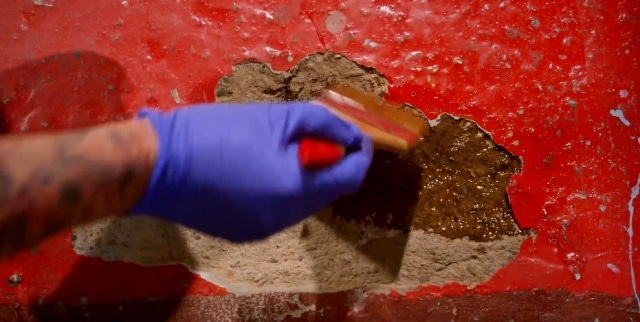 Żywica do ubytków w betonie Gruntowanie podłoża podkładem epoksydowym 1505