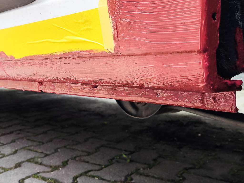 Elastometal pierwsza warstwa