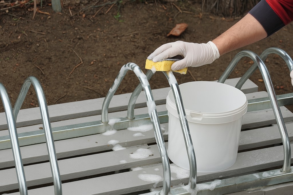 Odtłuszczenie ocynku preparatem RD-Eco PowerClean