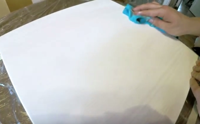 Przecieranie szmatką