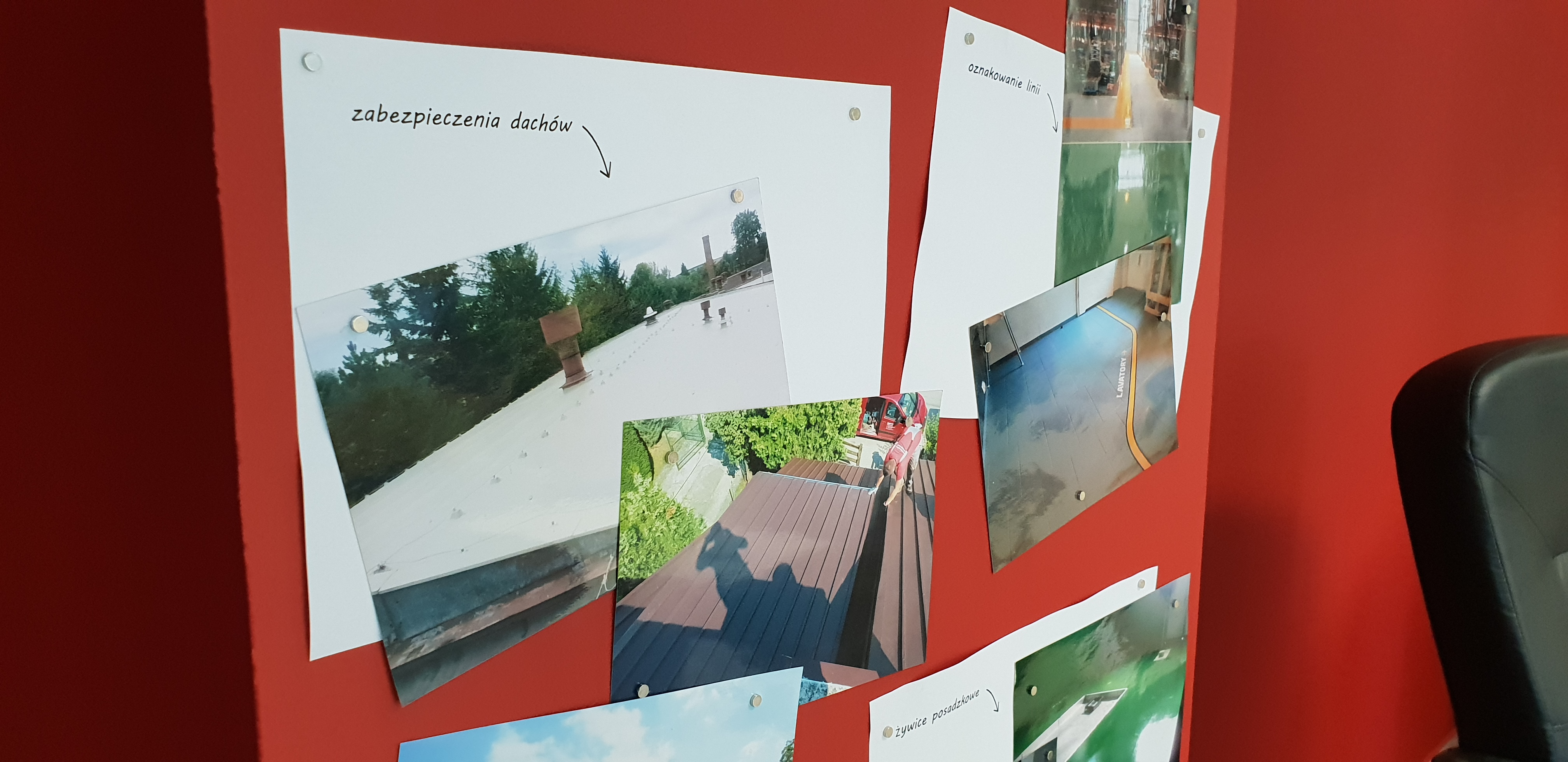 Gotowa ściana magnetyczna Gotowa ściana magnetyczna