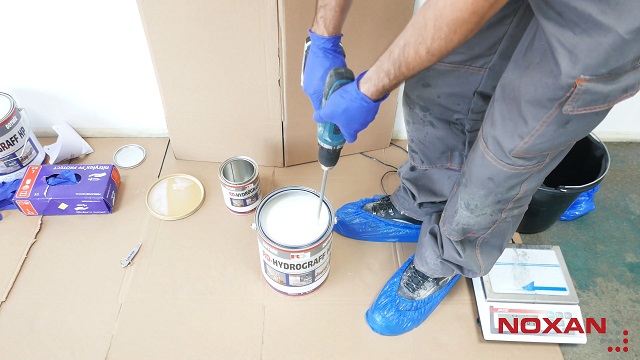 Mieszanie Hydrograff HP Mieszanie lakieru Hydrograff HP