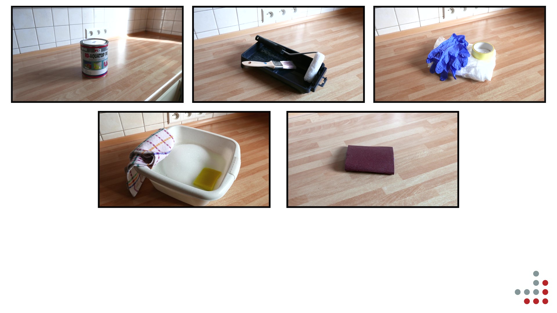 Akcesoria do malowania szafek kuchennych