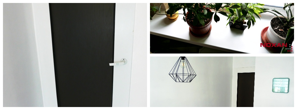 Drzwi, parapet, ściany