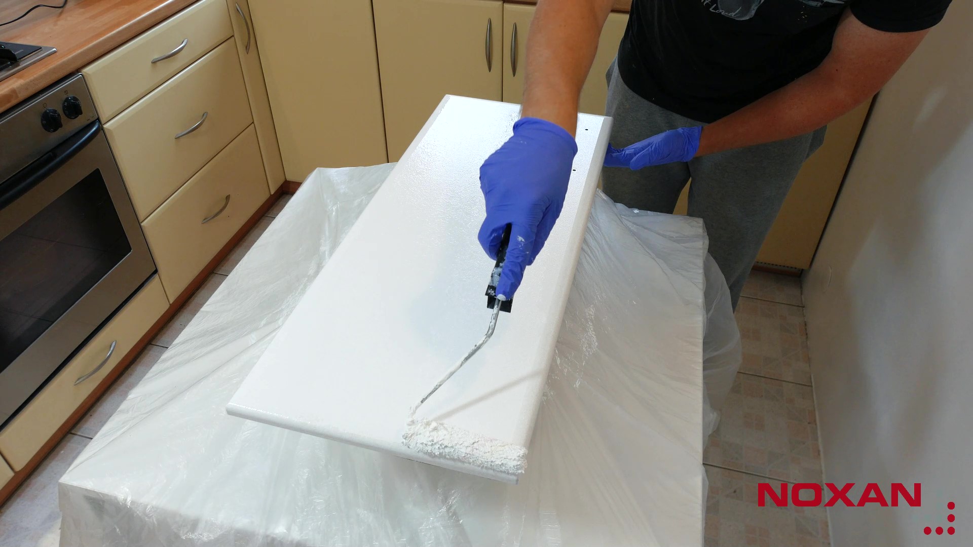 malowanie drugiej warstwy