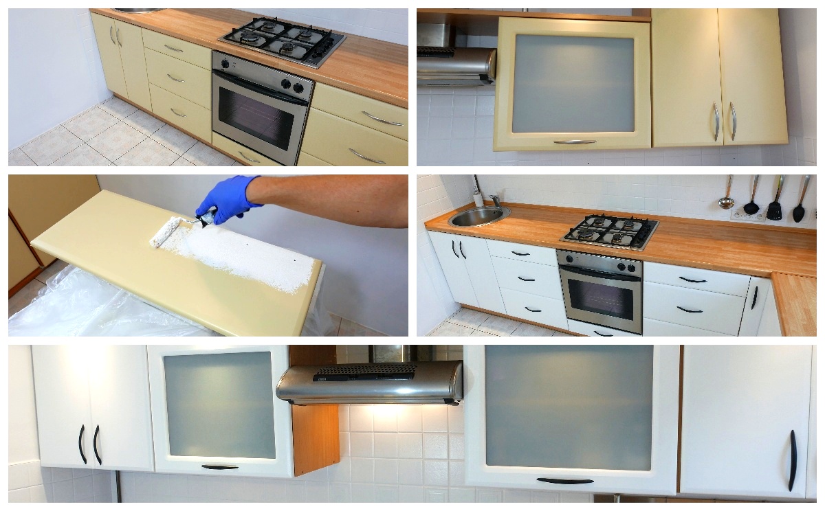 malowanie szafek kuchennych.