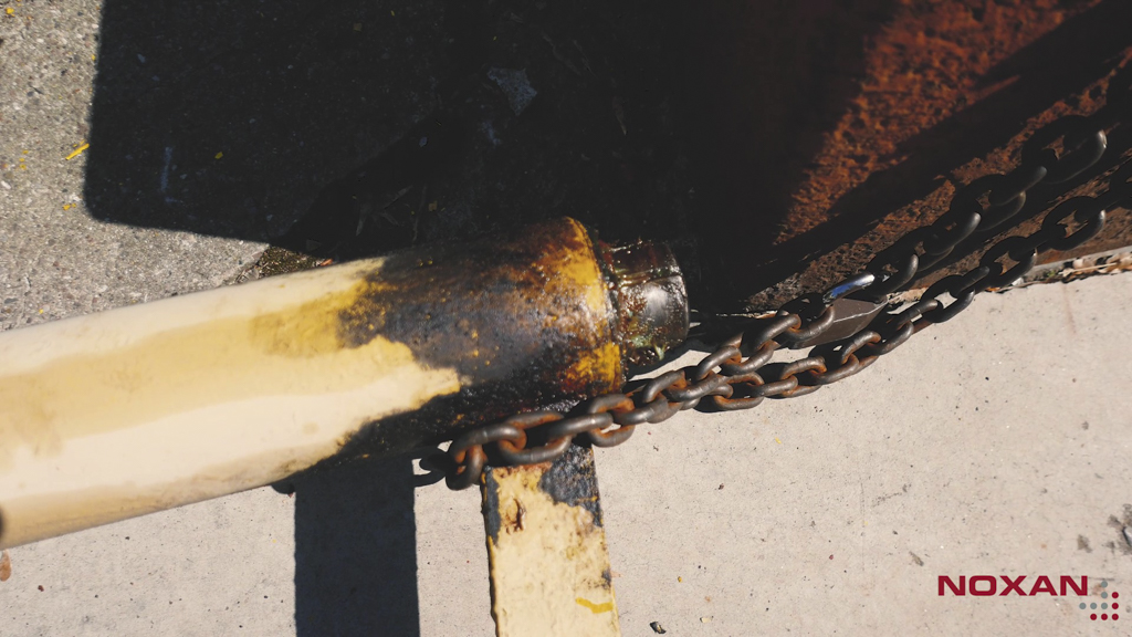 Smar na konstrukcji stalowej