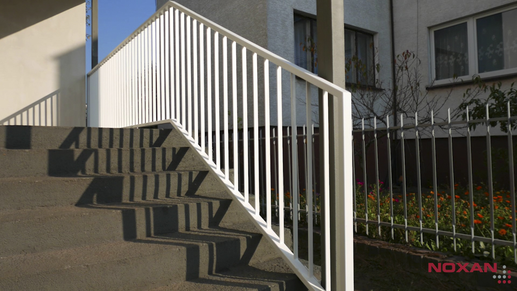 Konstrukcja stalowa pomalowana