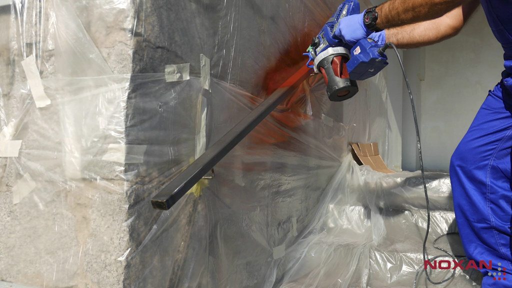 Malowanie Monoguard czerwony 1