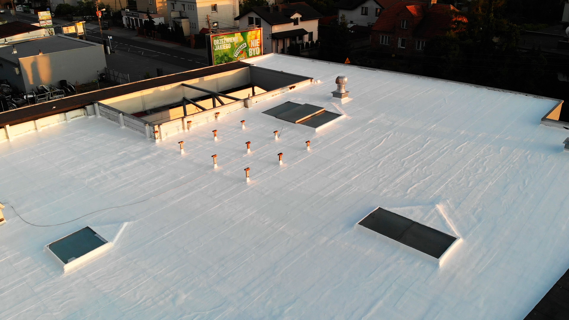 Dach biały Roofwhite