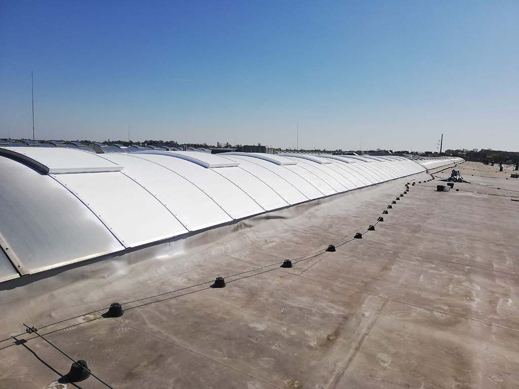 Świetliki po malowaniu