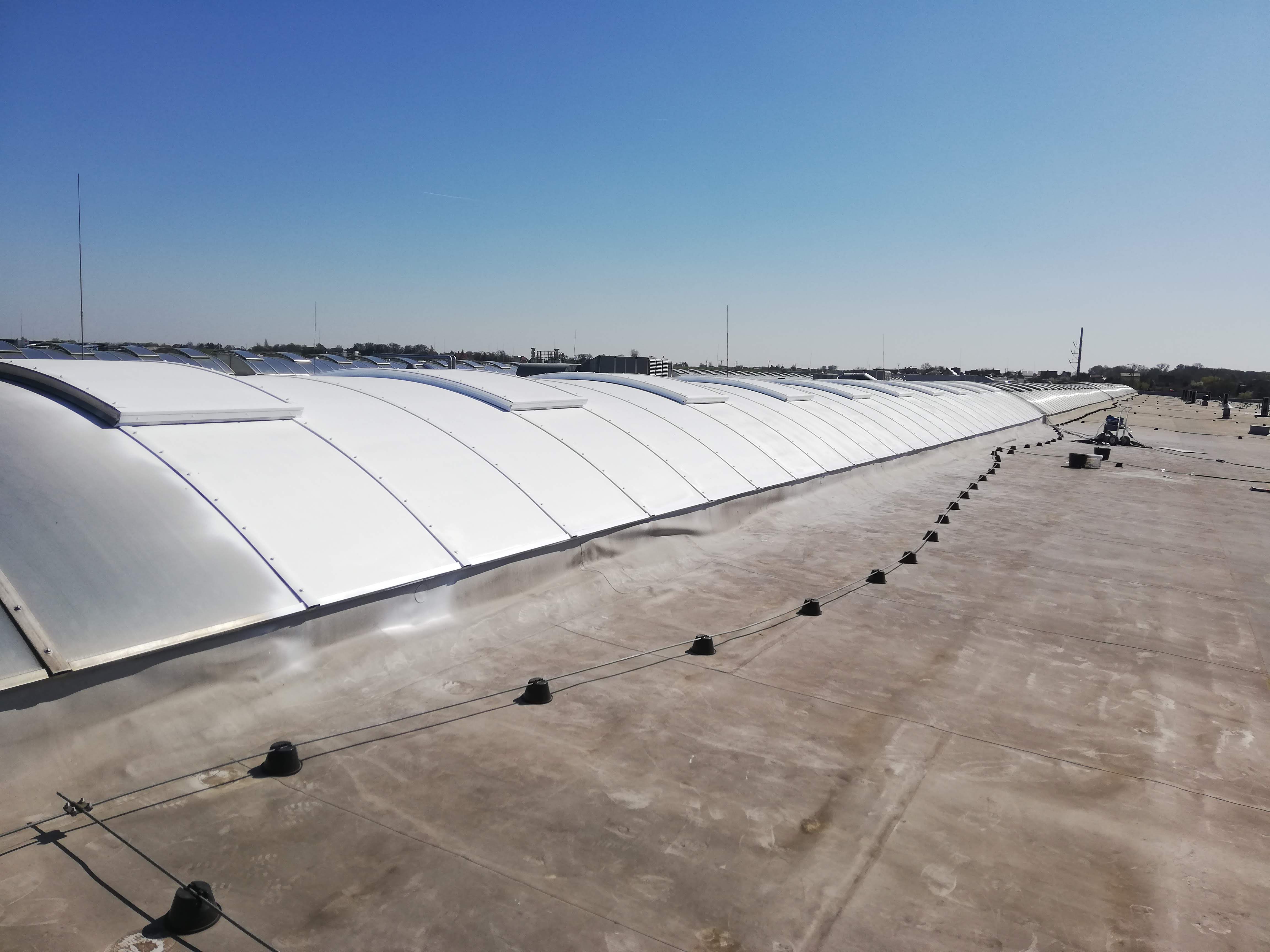 Świetliki po malowaniu