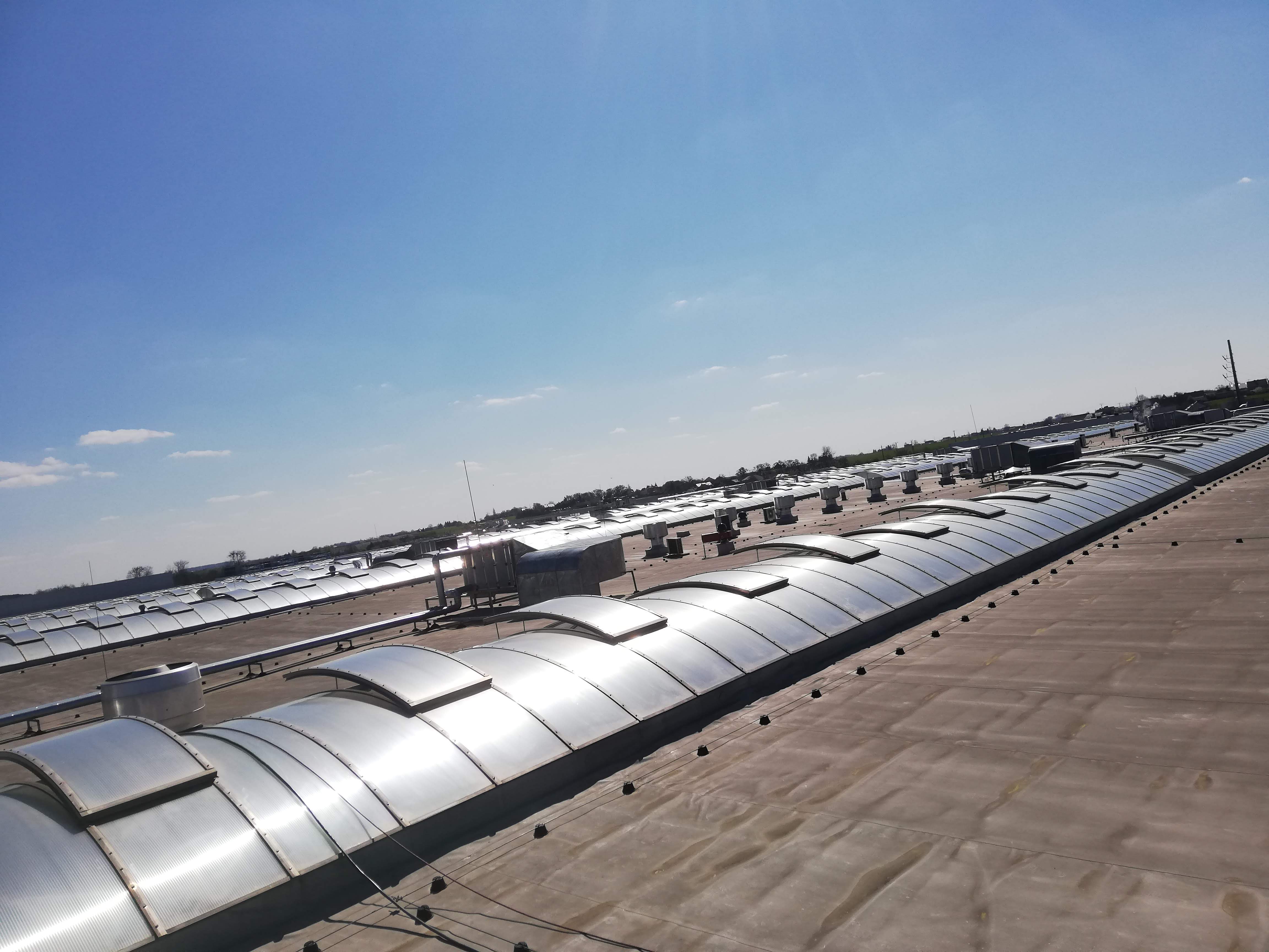 Świetliki przed malowaniem