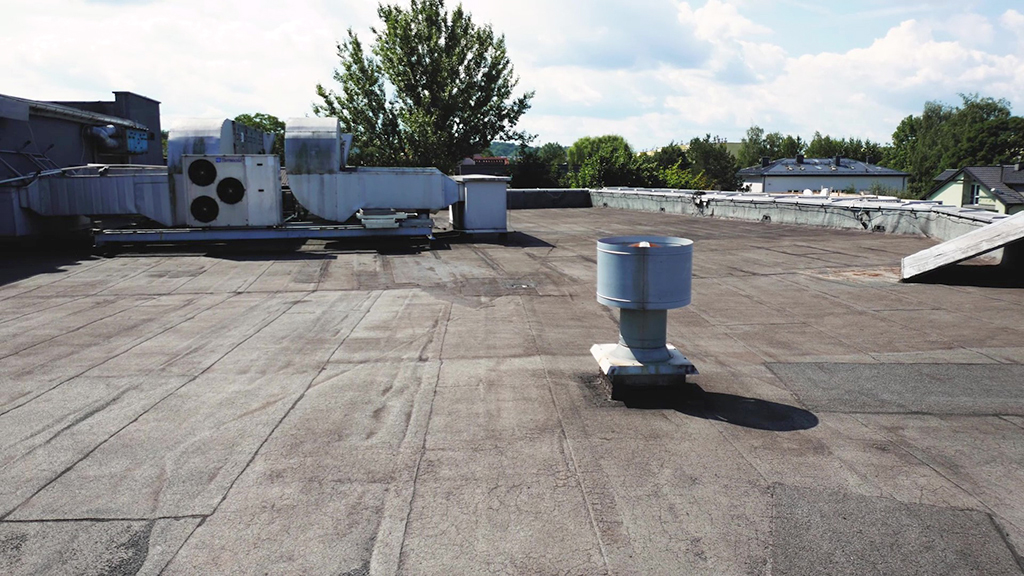 Dach przed uszczelnieniem