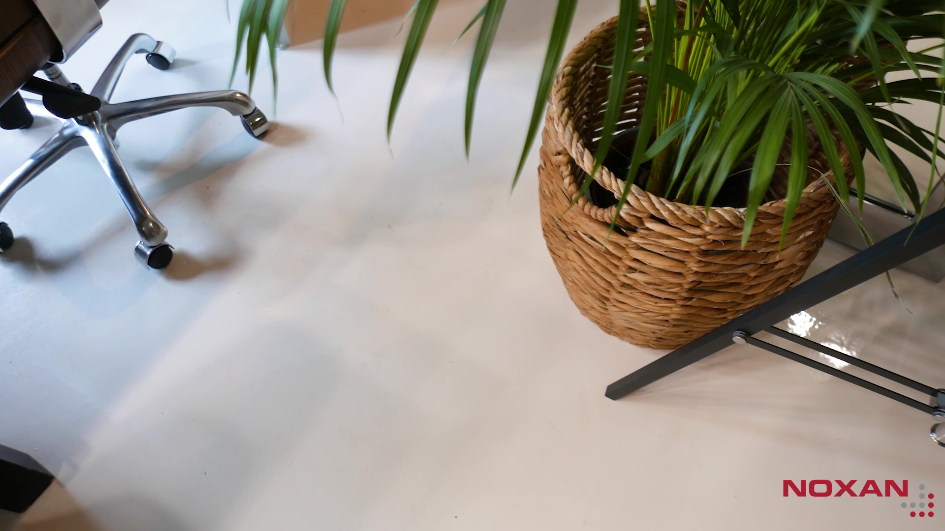 Biała posadzka efekt końcowy