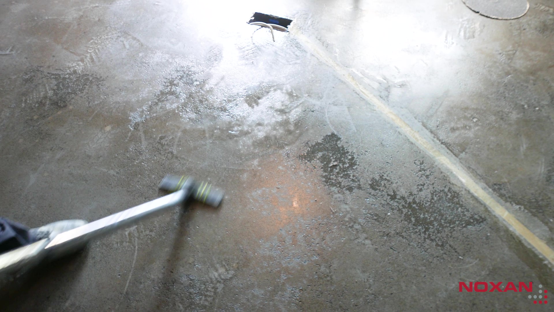 odkurzanie wyszlifowanej posadzki