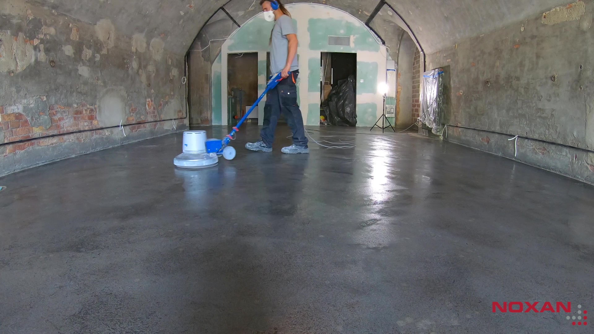 szlifowanie zagruntowanej posadzki