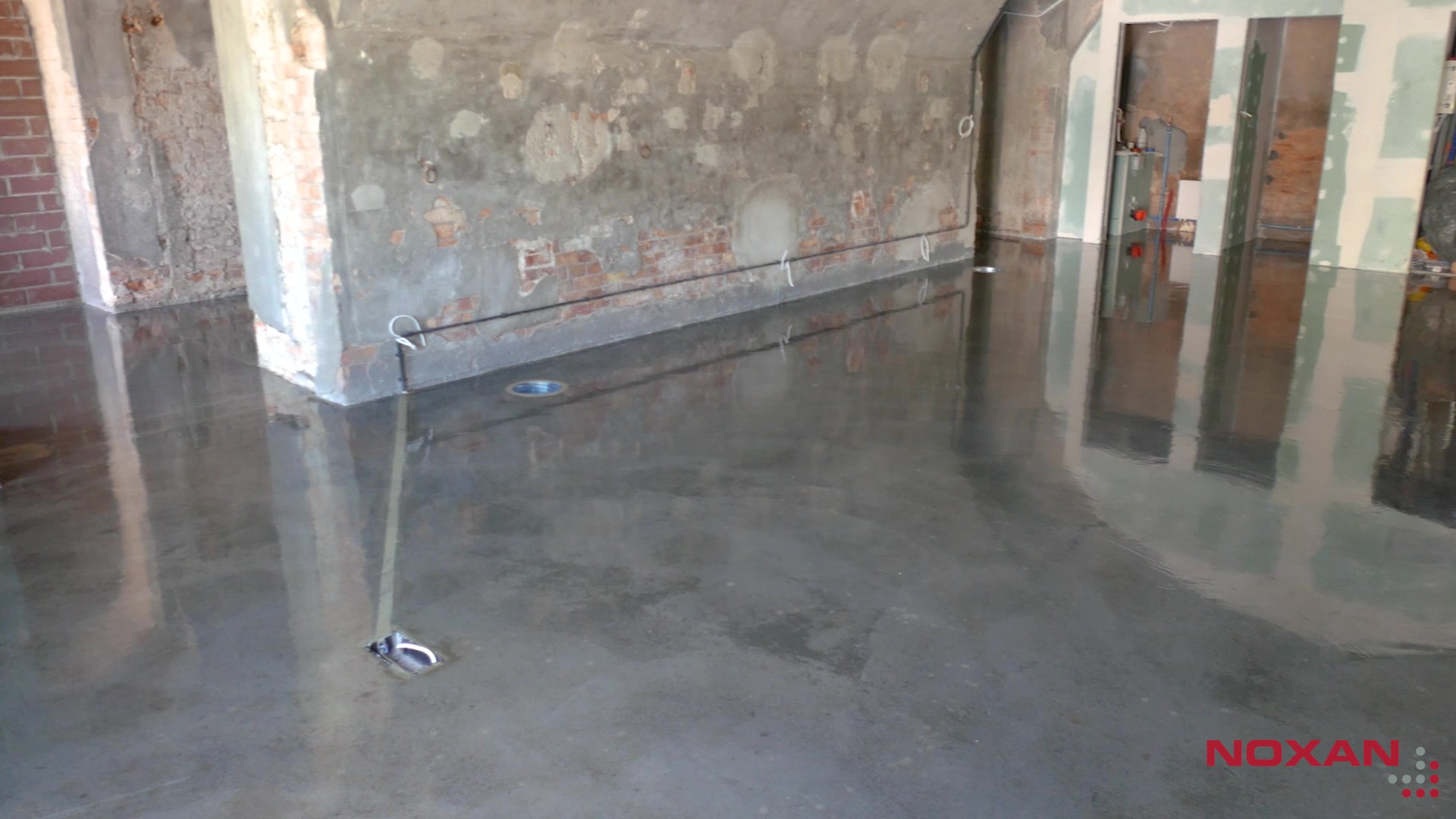 zagruntowana posadzka