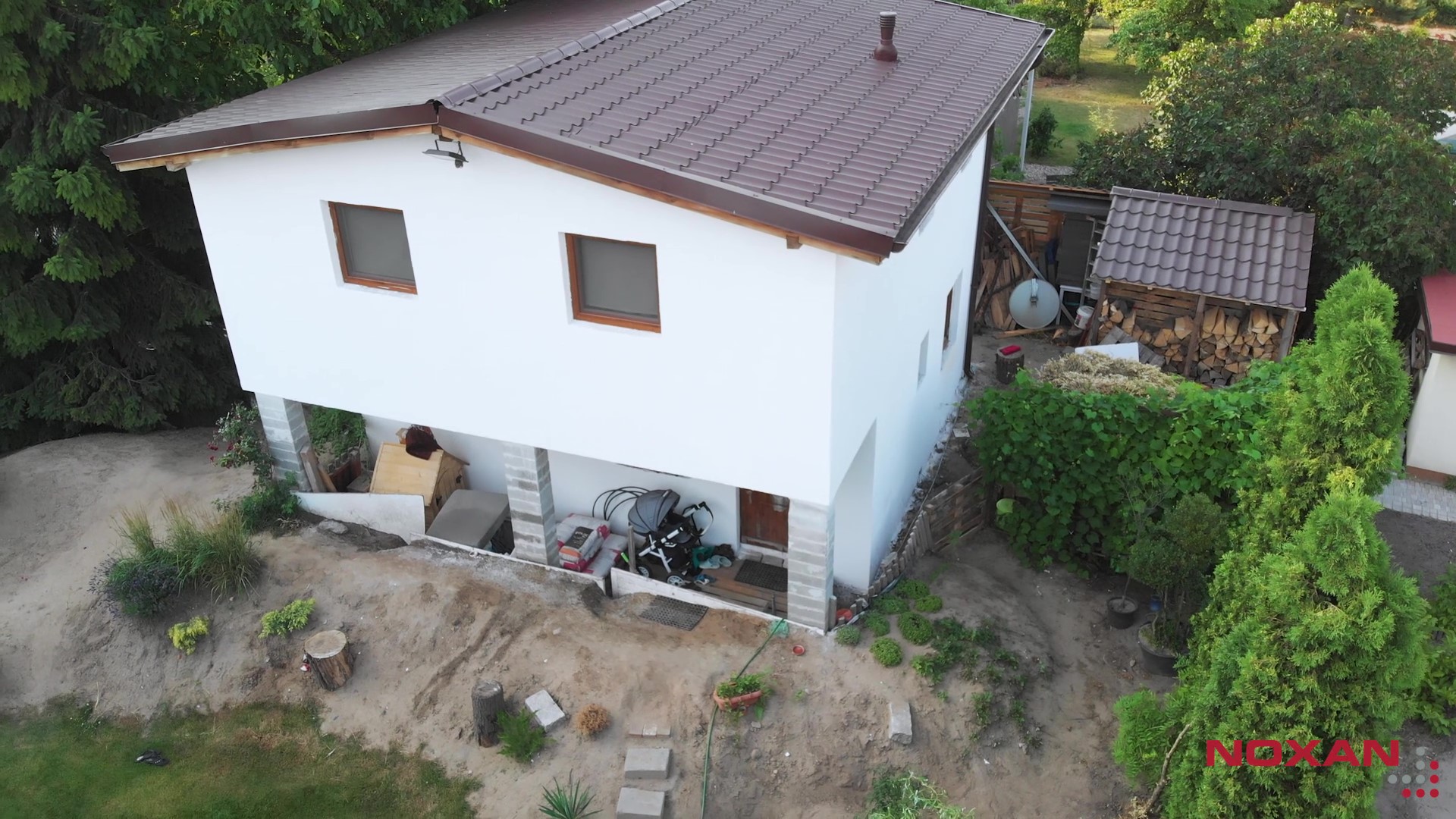 Budynek zabezpieczony Elastoflex