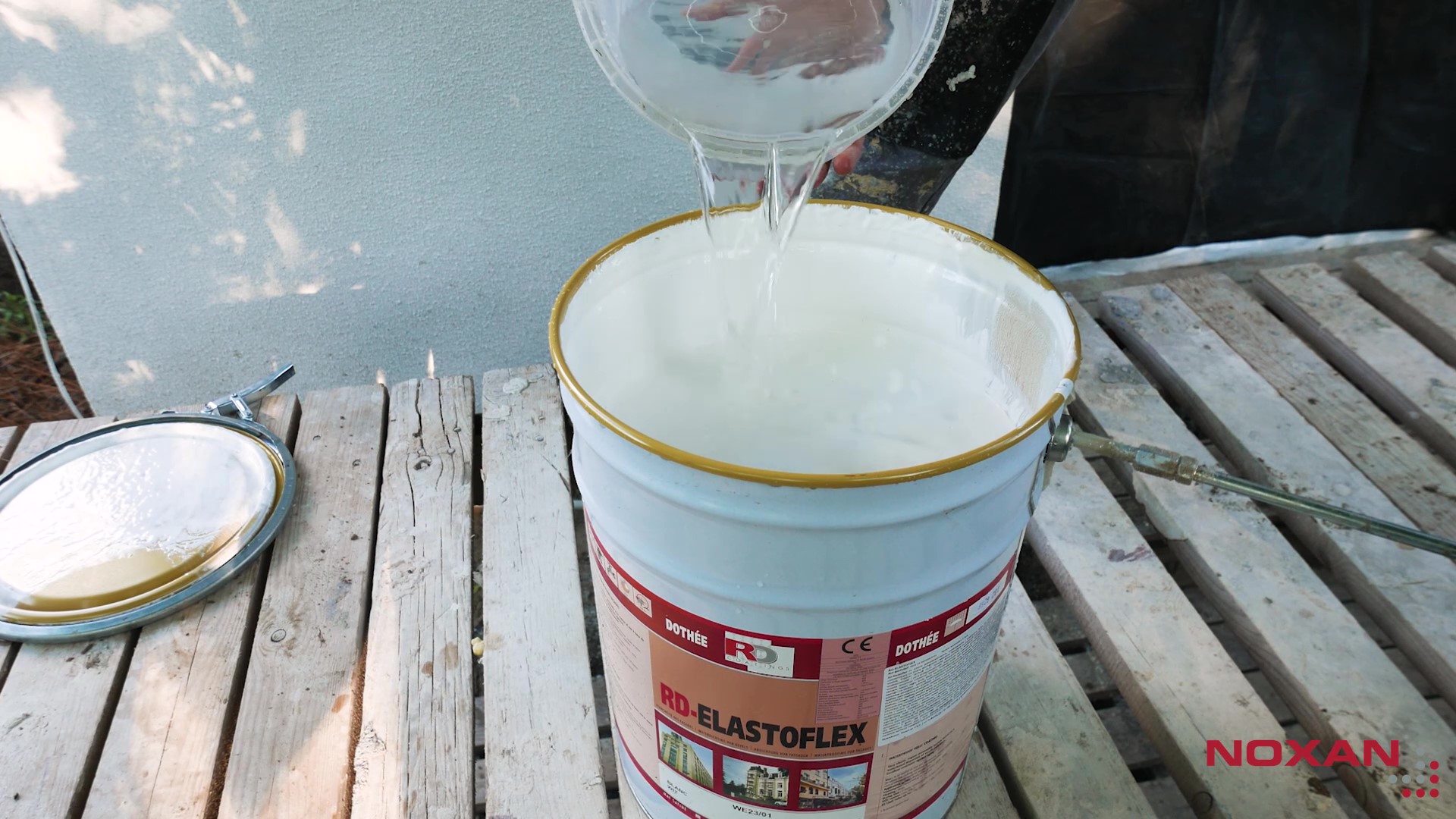 Rozcieńczenie farby Elastoflex