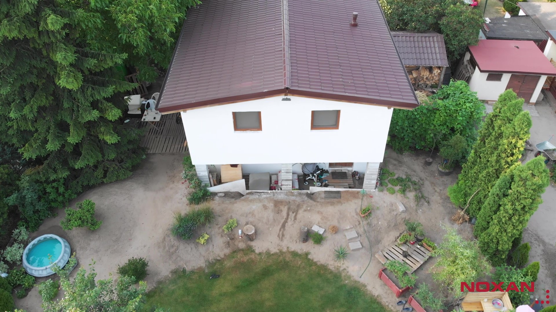 pomalowany dom front